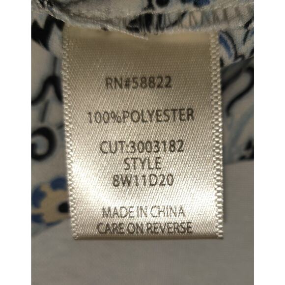 Max Studio Open Front Kimono Womens 2X Top Flowy Cottage Resort Wear Romantic - Picture 9 of 16